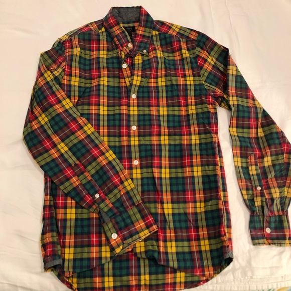 J. Crew Other - J. Crew Tartan Plaid Long Sleeve Button Down